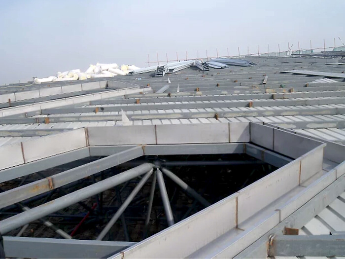 固原安吉县体育馆网架